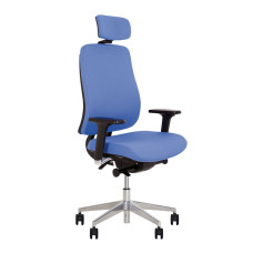 Крісло для персоналу ABSOLUTE R HR BLACK EQA AL70